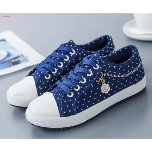 Women Flat Shoes Shallow Canvas Loafers Fabric Slip On Shoes For Women Comfortable Ballets Breathable Ladies Sewing Plus Size
