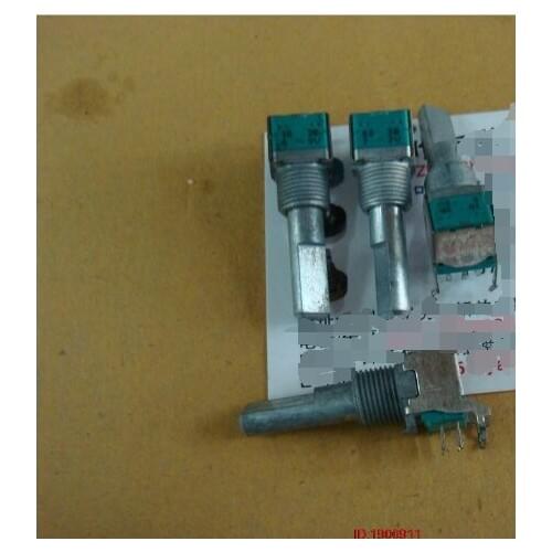 1pcs/lot Japan ALPS 9011 double potentiometer B10K B50K handle with thread length 25MMF