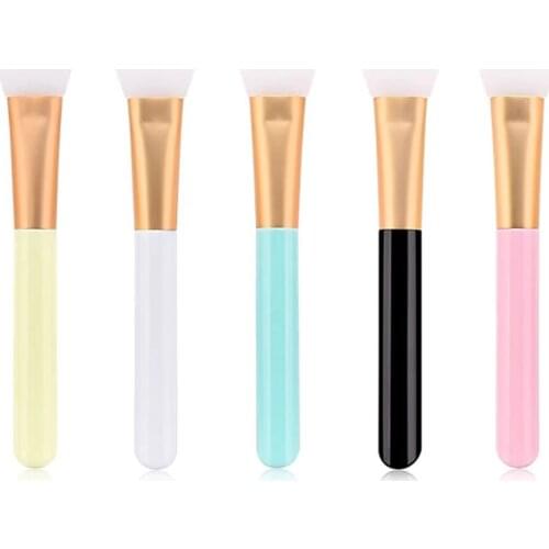 1pcs Silicone Facial Mask Brush Facial Mask Mud Mixing Brush DIY Makeup Brush Female Skin Facial Care Tool Facial Mask Brush