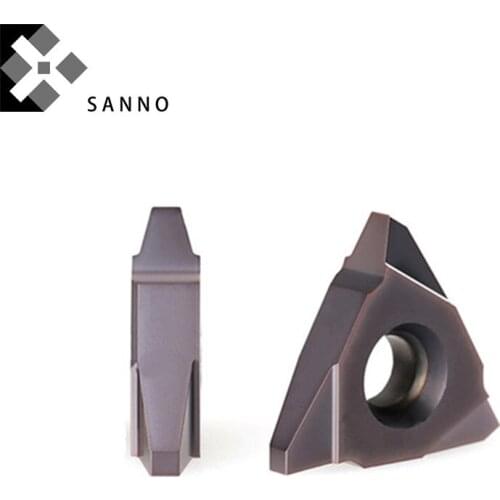 10pcs 16VER2.0 22VER 3.0TR / 22VER 4.0TR / 27VE CNC carbide thread inserts T-thread grooving blade carbide tips