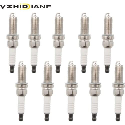 10pcs/lot New SC20HR11 90919-01253 Iridium- Spark plugs For T-oyota c-orolla C-arola Vios 1.6 AVENSIS Saloon Y-ARIS L-exus
