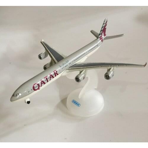 15CM 1:600 Scale A340-600 Plane Model QATAR Airways Airlines Alloy Aircraft Plane Collectible Display Model Collection In Stock