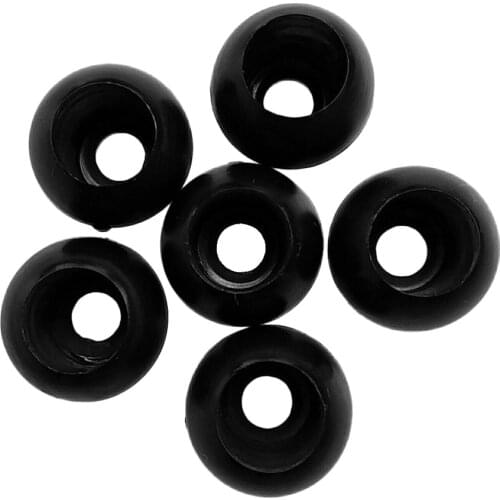 6 Pieces Elastic Shock Cord Bungee Rope Toggle Round Ball End Lock Stopper Stop Buckles Gear Replacement