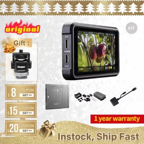 Atomos Ninja V 5" 4K Recording Monitor with 1TB Angelbird AtomX SSDmini Kit vs feelword F6 PLUS 4k vs portkeys lh5h
