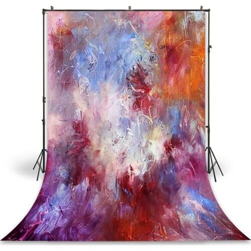 HUAYI Photography Backdrop Newborns Baby Child Photo Booth Background Painted Graffiti Wall Studio Birthday Photo BackdropD-8337