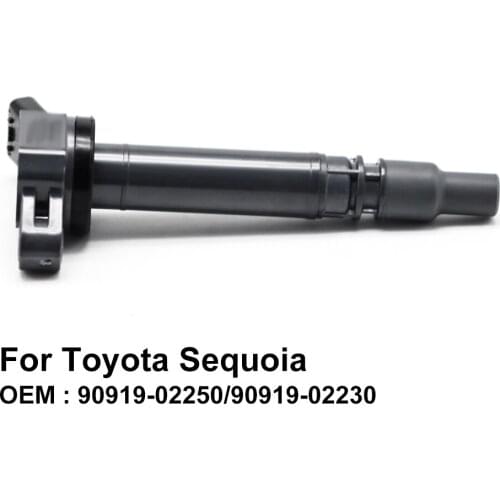 COWTOTAL Ignition Coil for Toyota Sequoia Engine 4.7L 4.6L 5.7L OEM 90919-02230 90919-02250 90919-02250 90919-A2005 (Pack of 4)