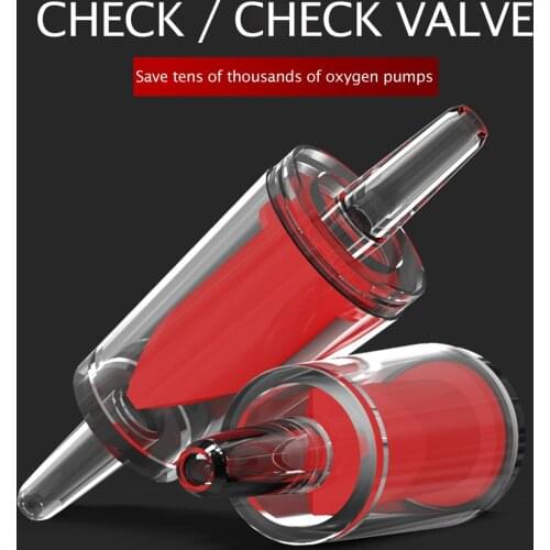 10pcs Oxygen Pump Tracheal Check Valve Home Fish Tank Aquarium Non Return Check Valve Air Increasing Pump Accessories