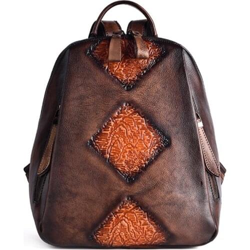 Nesitu Women's Green Backpacks