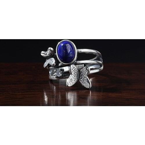 6*8mm 925 STERLING SILVER women Semi Mount Bases Blanks base blank Pad VINTAGE rings ring Setting set diy A4914