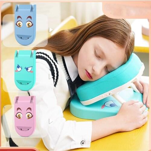 Sleeping pillow table, morning sleep artifact, pillowcase, breathable, soft, foldable and washable Memory Pillow