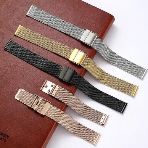 Druable Replacement Straps For Huami Amazfit GTR 47mm 2 Pace Stratos Noble Milanese Quick Release Watch Band For Men And Women