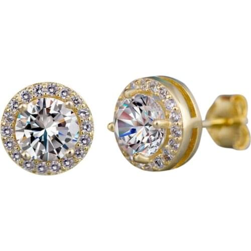 Stud Earrings for Women Fashion Cubic Zirconia Stud Earrings Jewelry a Pair/Set