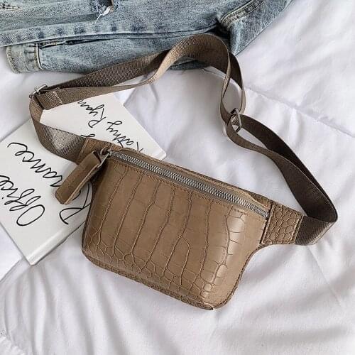 Cross Body Bag Fashion High Quality Women Bag Crocodile Multicolor Messenger Chest Bag Clutch Female Pu Leather Handbag