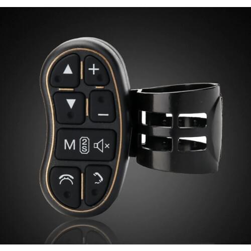 Universal Car Steering Wheel Key Button Remote Control For DVD GPS Wireless Remote Control Car Stereo