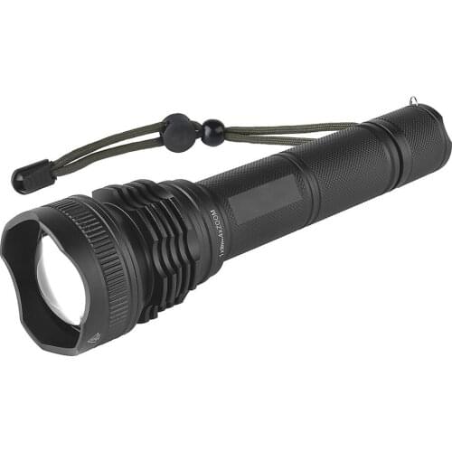 Waterproof LED Flashlight Powerful Flashlight Telescopic Zoom 5-Mode Torch Lamp Home Outdoor Camping Torch Tactical Light