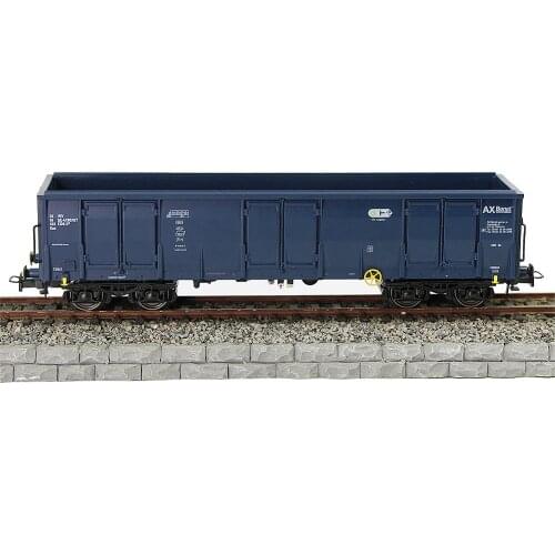 1pc HO Scale High-side Gondola Car for Railway Shipping Container Carriage 1:87 Freight Car C8742A