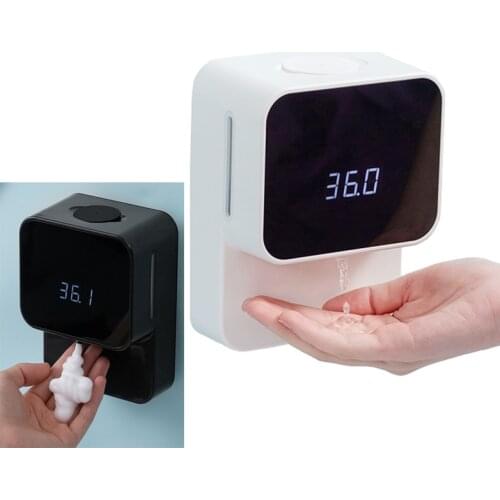 Youpin Automatic Soap Dispenser Temperature Measure Foam/Gel Hand Washer Wall-mounted Foam Household 0.25s Infrared Sensor