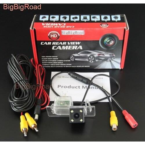 BigBigRoad Car Intelligent Dynamic Track Rear View Camera For Volkswagen Transporter Caravelle Multivan Variant 2015 2016 Touran