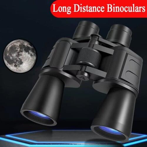 High Magnification 20x Long Range Binoculars 50000M Waterproof BAK4 Prism Binocular Powerful Telescope for Hunting and Tourism