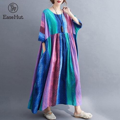 Летние платья-халаты EaseHut China At AliExpress