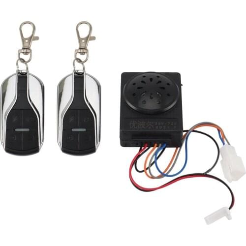 Ebike Alarm Control Box Smart Induction Wireless Remote Universal Waterproof Electric Bike Replacement 36V 48V 60V 72V