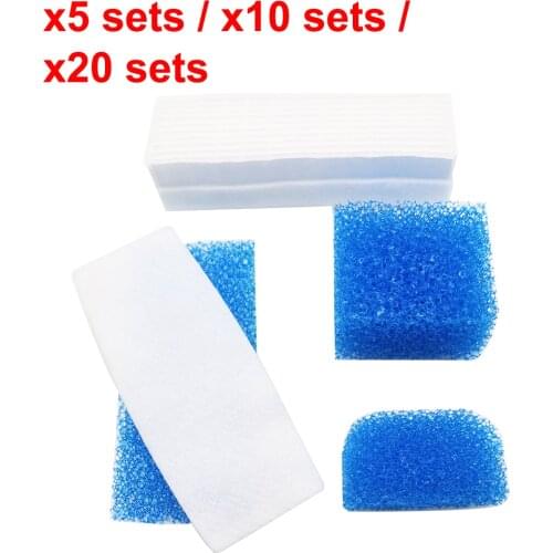 5 /10 /20 Sets Hepa Filter for Vacuum Cleaner Parts Sponge Suit for Thomas 787203 Twin Aquafilter Genius Aquafilter High Quality