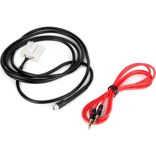 Car Radio AUX Adapter Cable 3.5mm Female Fits for Mazda 3 6 2006-2013