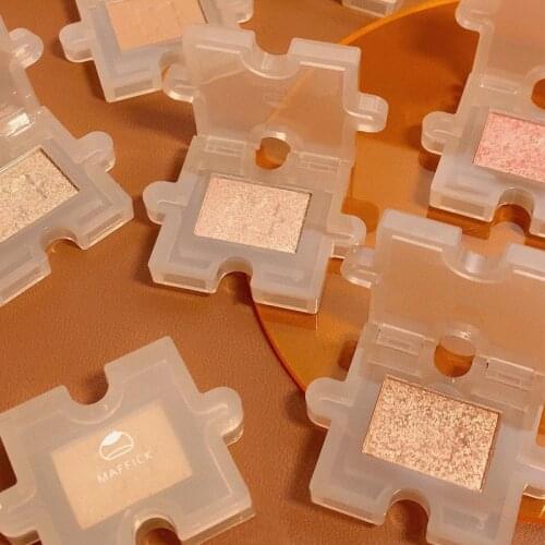 MAFFICK monochrome eyeshadow palette shimmer glitter nude pink sombra de ojos Portable eye shadow makeup Brighten maquillaje