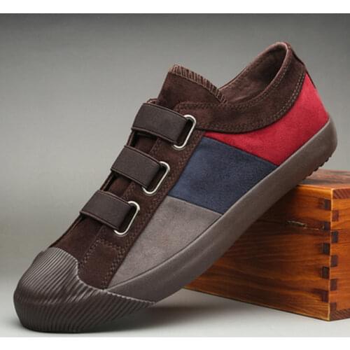 Fashion Mens Flats Men Casual Shoes Trainers Walking Breathable Loafers Driving Classic Black Gray Canvas Sneakers A11-54