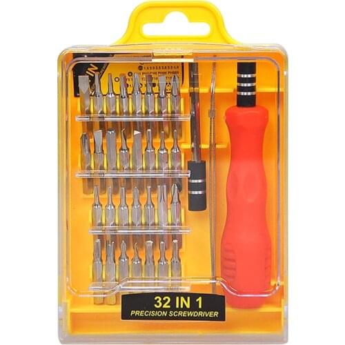 32 in a set daily use screwdriver kit Multi-purpose hardware tools computer phone repair disassemble tool smart home Set hand