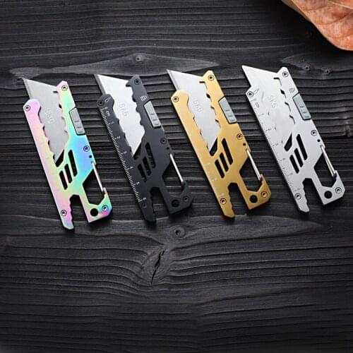 Hand Tools Knife, EDC multifunctional cutter, paper cutter, Multi-functional knife, Outdoor portable tools