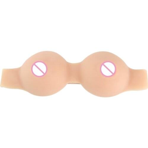 ONEFENG WPGFT Invisible Skinless Silicone Breast Forms For Small Chest Woman Soft Touch Crossdresser Fake Breast Comfortable