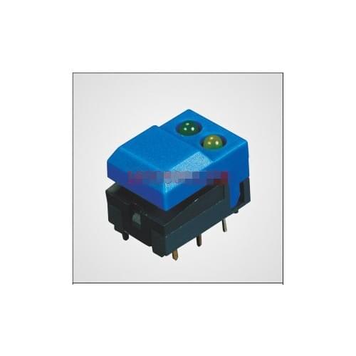 Original new 100% import original authentic with light touch switch push button switch PB86-A2-U-YG