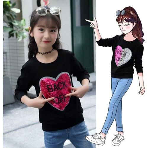 Autumn Cotton Toddler Kids Baby Girls Sweatshirt Childrens Clothes For Girl Sweater