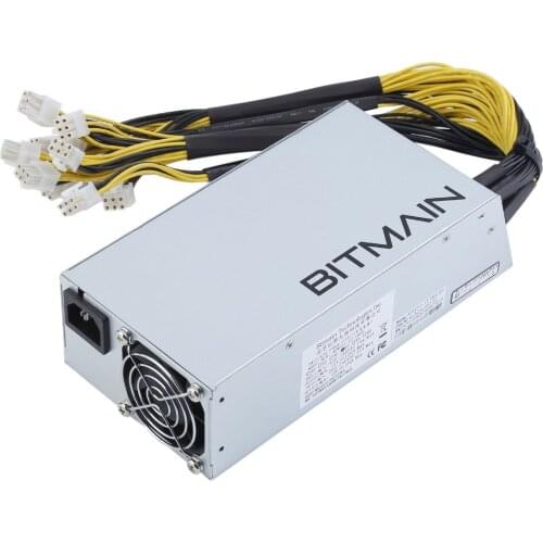 Professional 1600W Power Supply For AntMiner Forced-Air Cooling Electric Source Multi Protecting Electrical Source