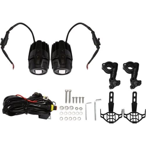 Fog Lights for R1200 Motorcycle and Universal Motors Light Guards Cover Signal Lights