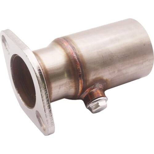 Replacement 3inch Pipe To 2.5" 2 Flange Reducer W/ O2 Bung Exhausts