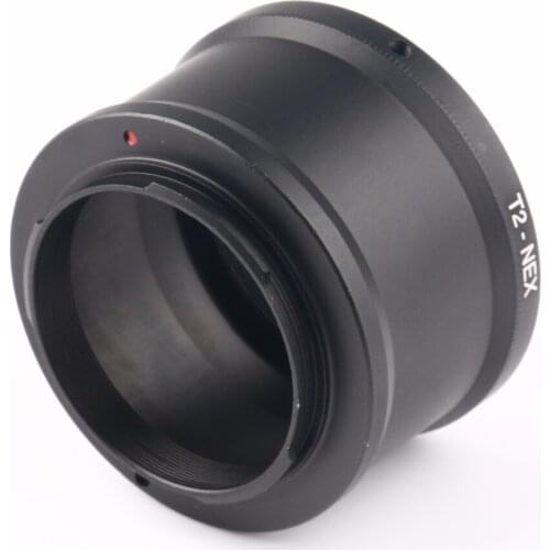 T2-NEX Telephoto Mirror Lens Adapter Ring for Sony NEX E-Mount cameras to attach T2/T mount lens