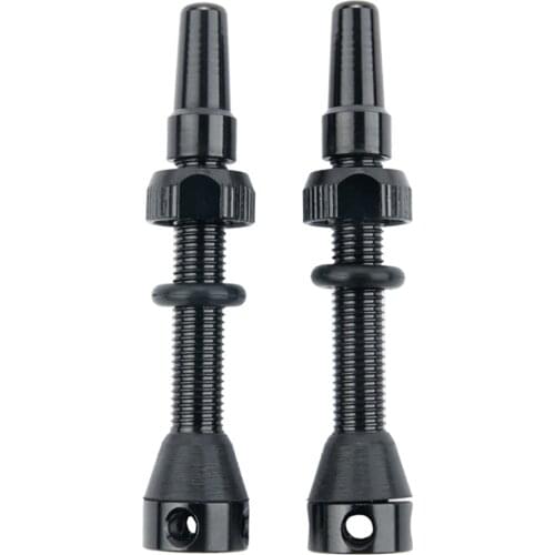 Brand New 1 Pair 44mm Tubeless Air Valve for Road Bike MTB Tubeless Valve Stem Bicycle For MTB Bicycle Accessories