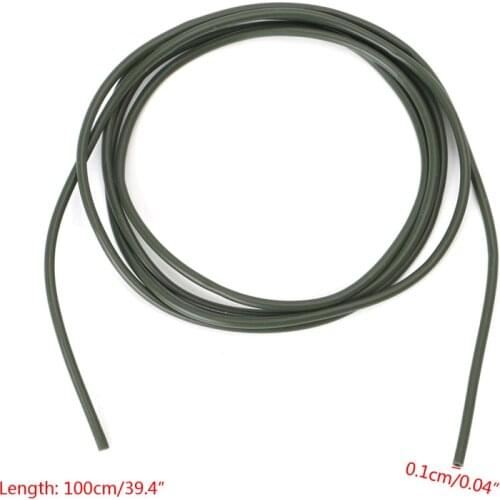 3pcs Fishing Silicone Rigs Tube Sleeve Pretend Fishing Lines Carping Accessories