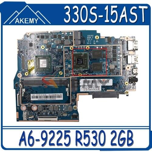 Akemy For Lenovo 330S-15AST Notebook Motherboard CPU A6-9225 GPU R530 2GB Carrying 4GB RAM Tested 100% Work