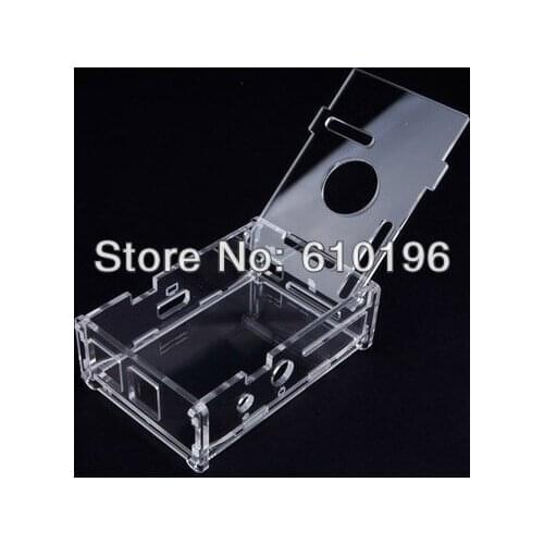 Acrylic Transparent Case Shell Cover Box Enclosure Kit for Raspberry Pi