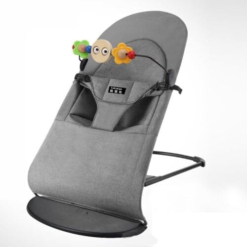 Comfort Chair Baby Rocking Chair Newborn Baby Recliner with Baby Sleep Artifact Child Cradle Bed Coax Baby Artifact