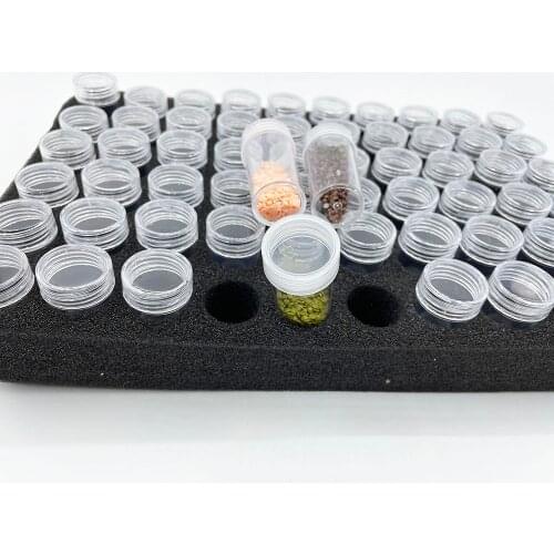 Diamond Painting Accessory Box DIY Container Embroidery Mosaic Tools Bead Cross Stitch Plastic Drill Storage Empty Bottles