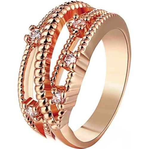 Hot sell New 2015 Austrian Crystal engagement ring insets moon anel diy SKGR097