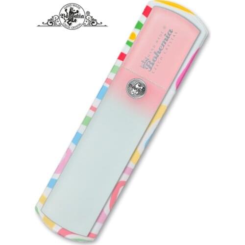 HAND MADE Bohemia CZECH CRYSTAL Glass Nail Files