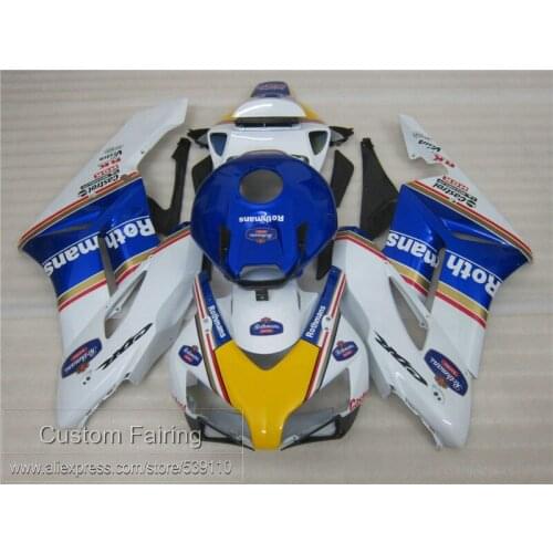 Injection molding plastic fairing kit for CBR1000RR 2004 2005 blue white yellow fairings set CBR1000RR 04 05 MR12