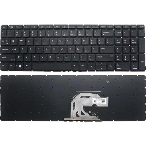 NEW US laptop keyboard FOR HP Probook 450 G6 455 G6 455R G6 450 G7 455 G7 455R G7 English laptop keyboard without backlit