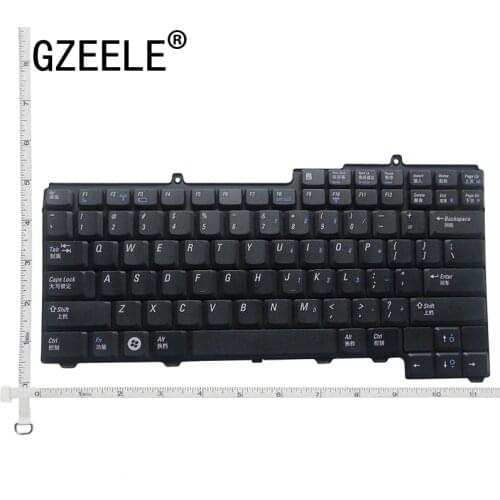 GZEELE New Keyboard for Dell Latitude D520 D530 D520N Series Laptop US Keyboard Replacement Teclado NSK-D5K01 PF236 9J.N6782.K01