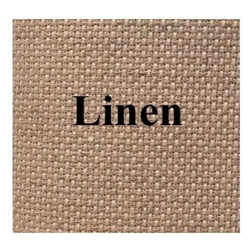 Onerom New arrival 25x25cm linen 14ct cross stitch fabric aida coth canvas DIY handmade needlework sewing craft